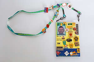 2002 Manchester, England Commonwealth Games Lanyard